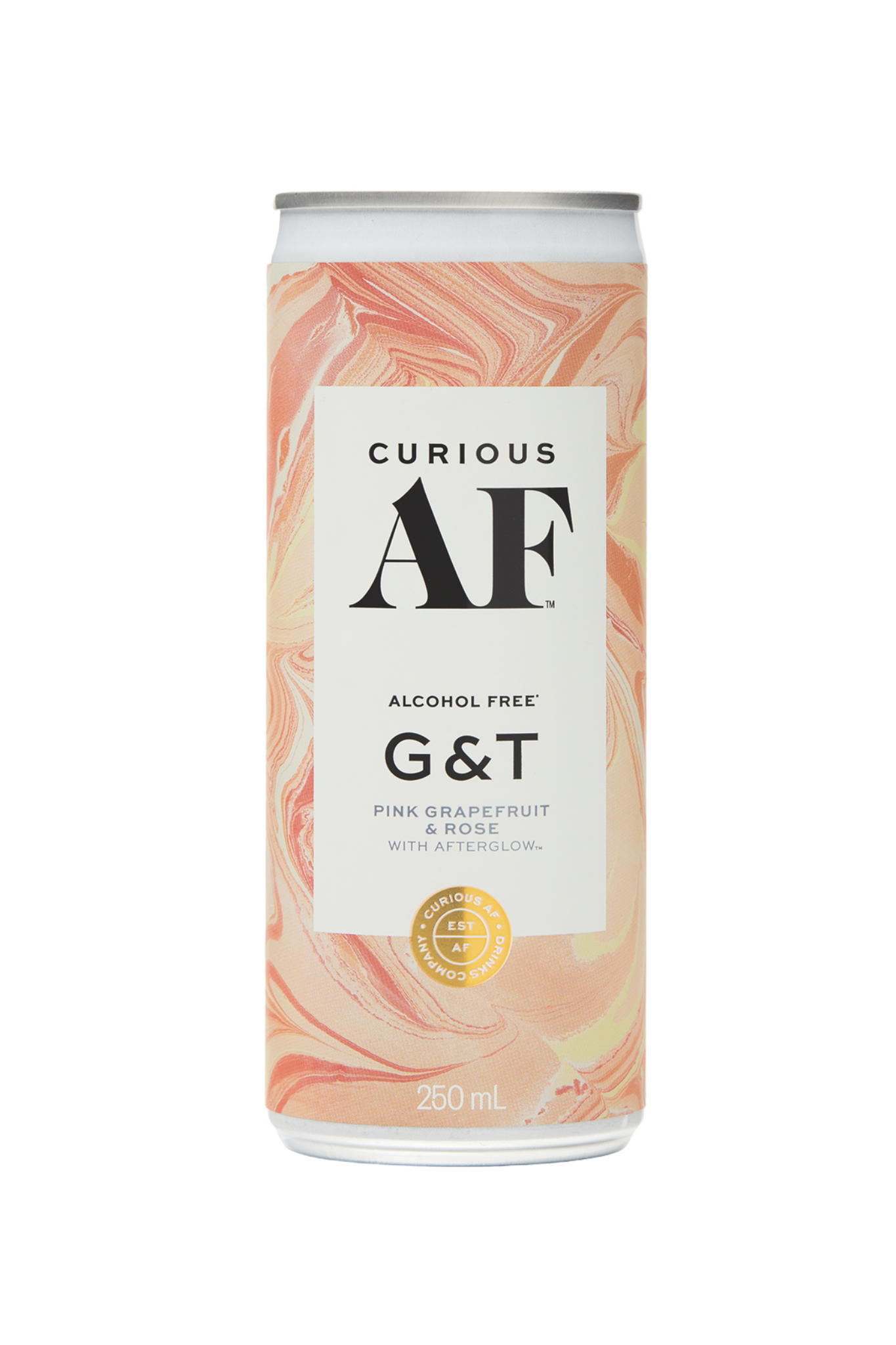 AF Drinks Pink Grapefruit & Rose G&T Non Alcoholic Cocktail