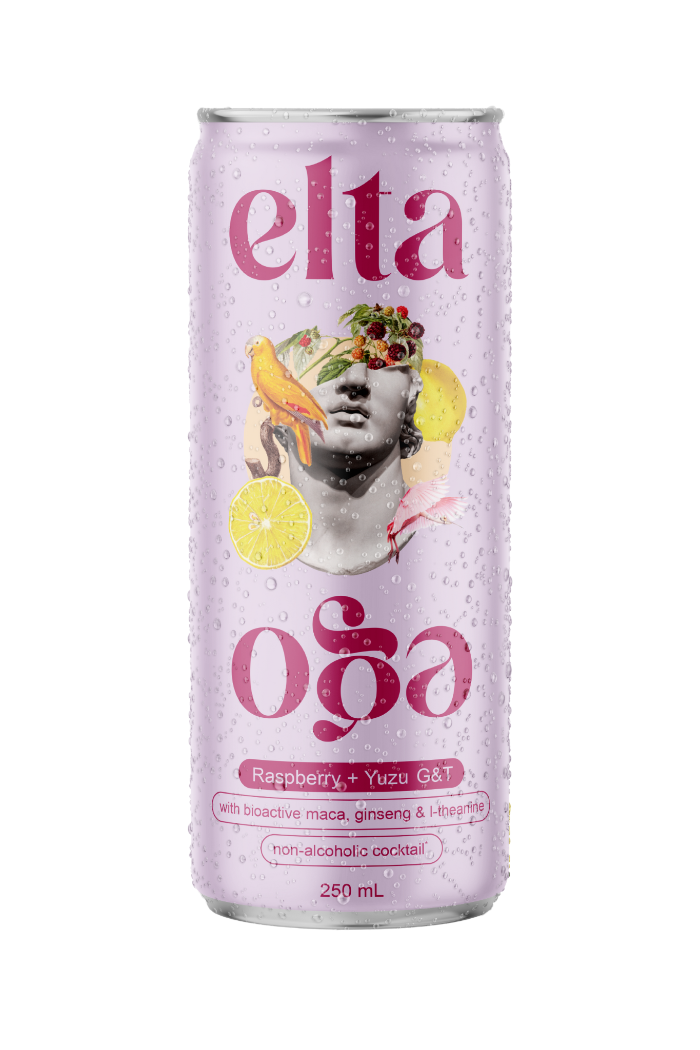 Elta Ego Raspberry & Yuzu G&T Non Alcoholic Cocktail