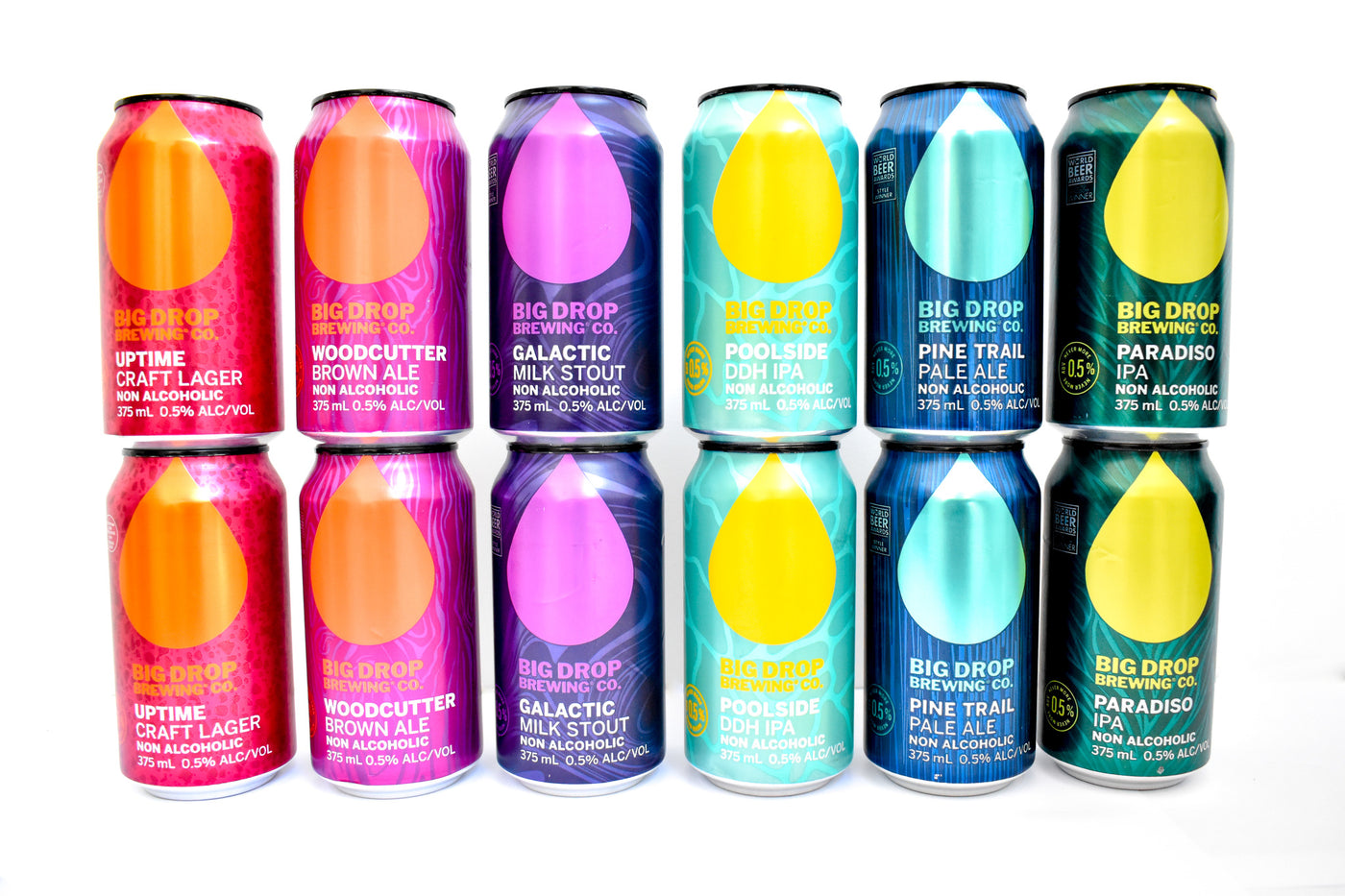 Zero Drinks Bundle: Big Drop (12x Cans)