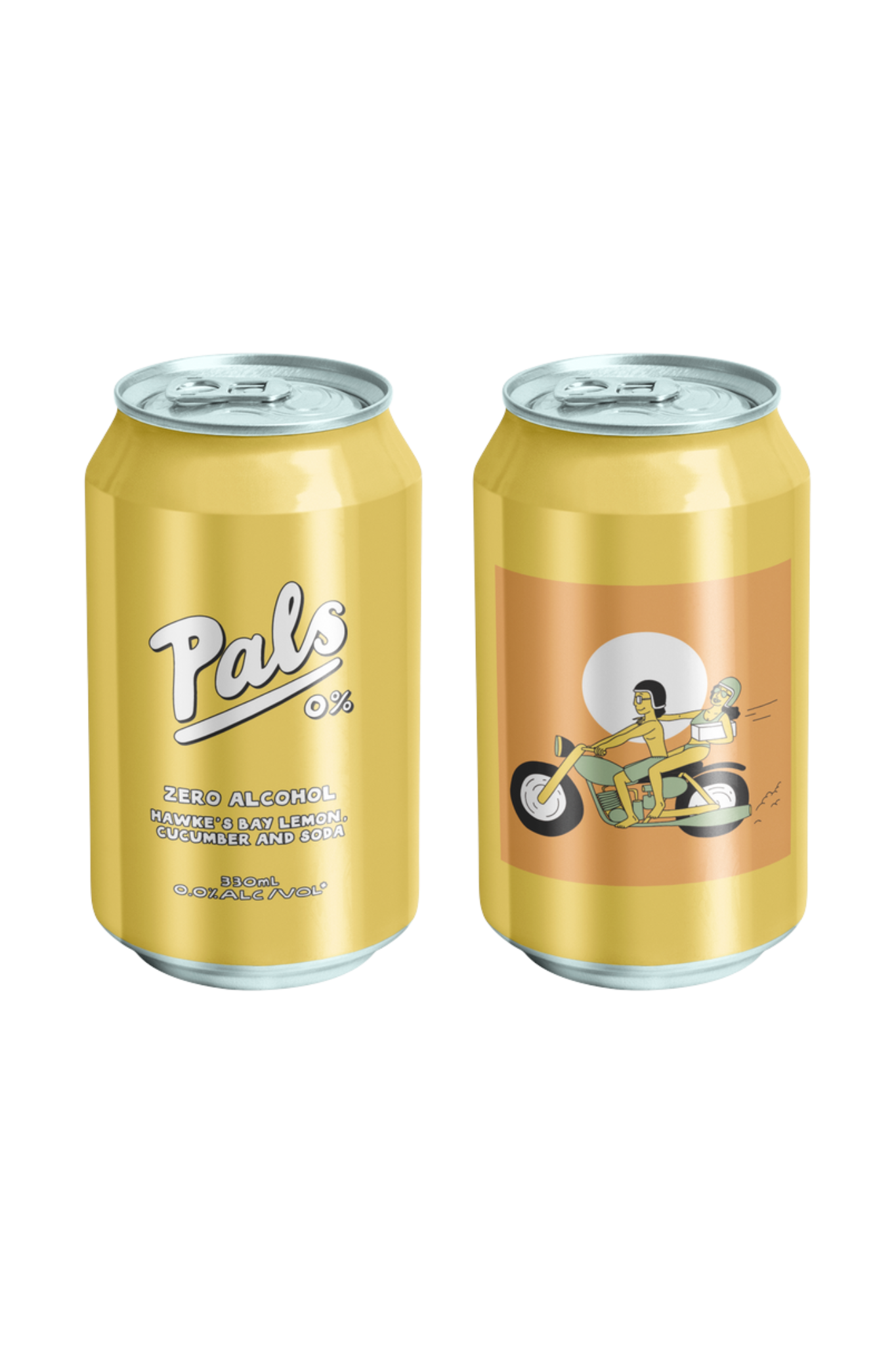 Pals 0% Lemon Cucumber & Soda